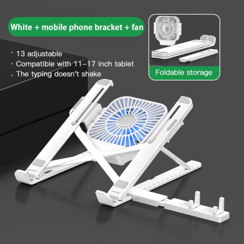 Laptop Radiator Computer Lift With Fan Bracket