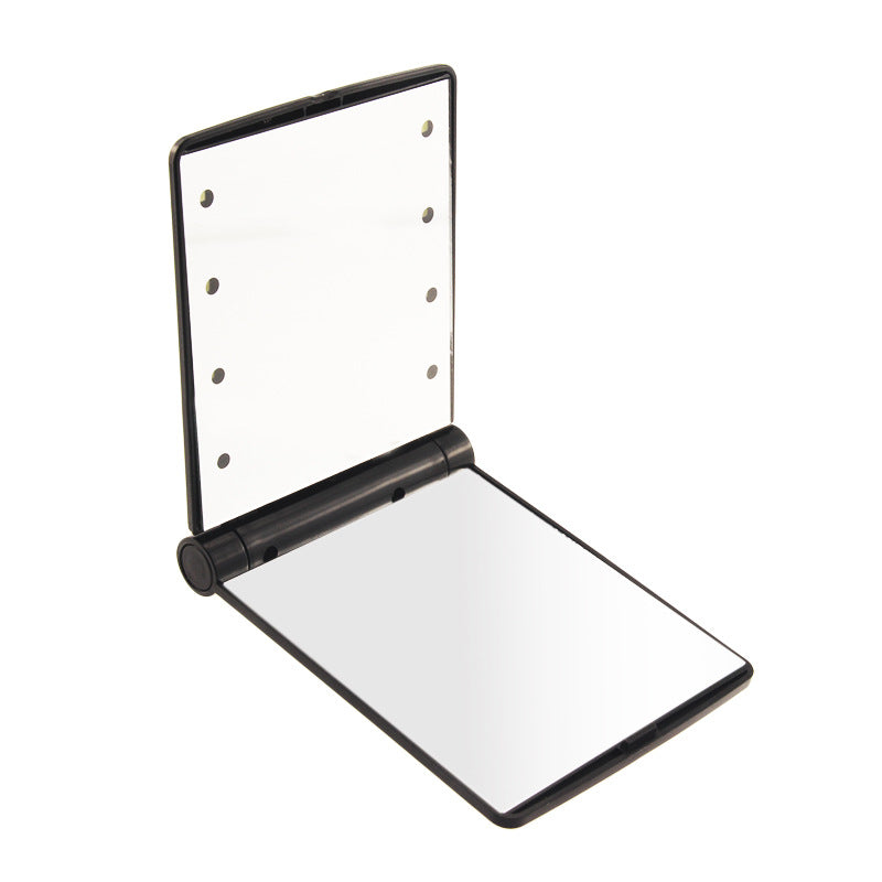 Portable Folding Mini Lighted Makeup Mirror