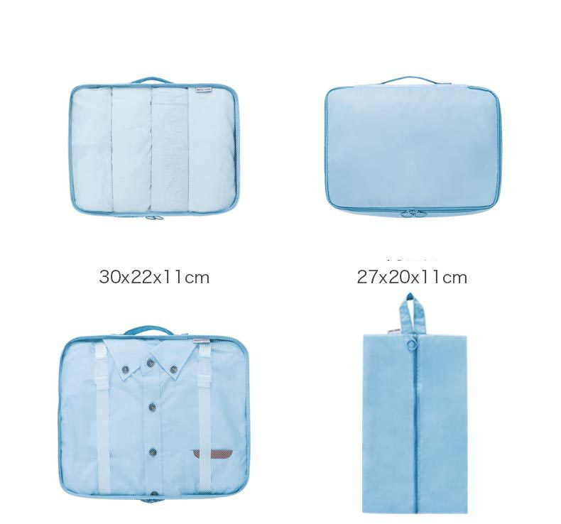 Eight-piece Waterproof Travel Storage Bag