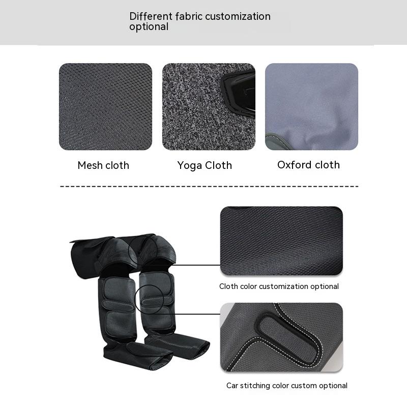 Leg Massager, Air Compression for Circulation Calf Feet Thigh Massage, Muscle Pain Relief, Sequential Boots Device with Handheld Controller with Knee Heat Function