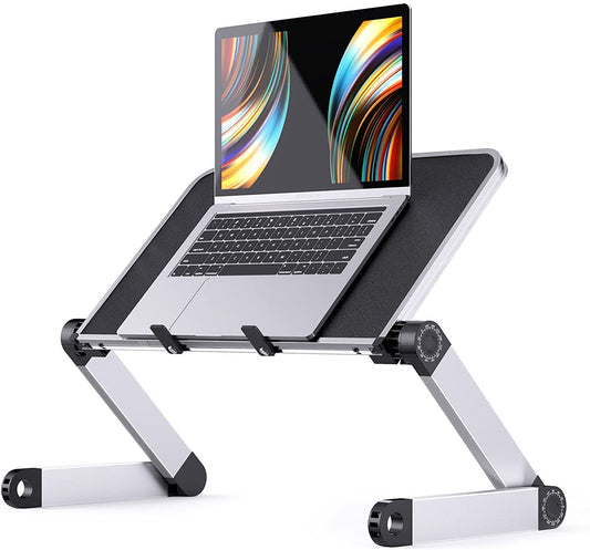 Adjustable Laptop Stand Table for Office,Portable Foldable Lift Bracket Aluminum Ergonomics Design,Office or Home Desk Suitable for Ipad,15.7in,Amazon Platform Banned