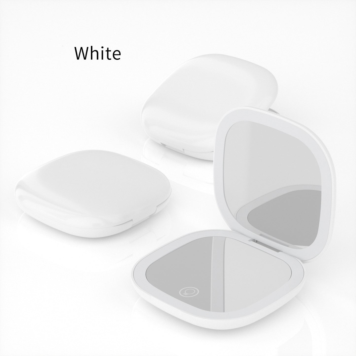 Portable Folding Vanity Mirror With Light